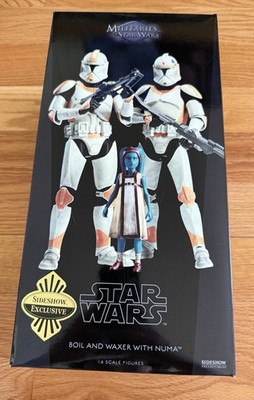 Star Wars Sideshow Sixth Scale Boil And Waxer With Numa 12in. Figure - Exclusive
