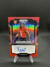 Panini 2025 Prizm Draft Picks Red Prizm Auto #DPA-XHN Xzavier Henderson /399