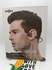 Shokz OpenRun Wireless Bone Conduction Headphones - Black S803