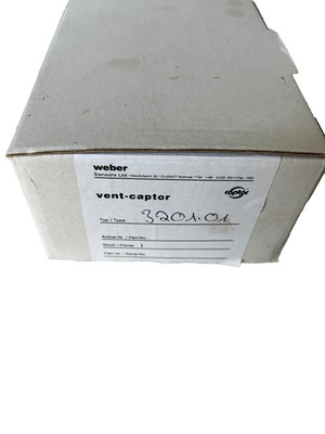 WEBER SENSORS 3201.01 VENT CAPTOR AIR FLOW SENSOR 24 VDC; range of 1 to 10 m/s