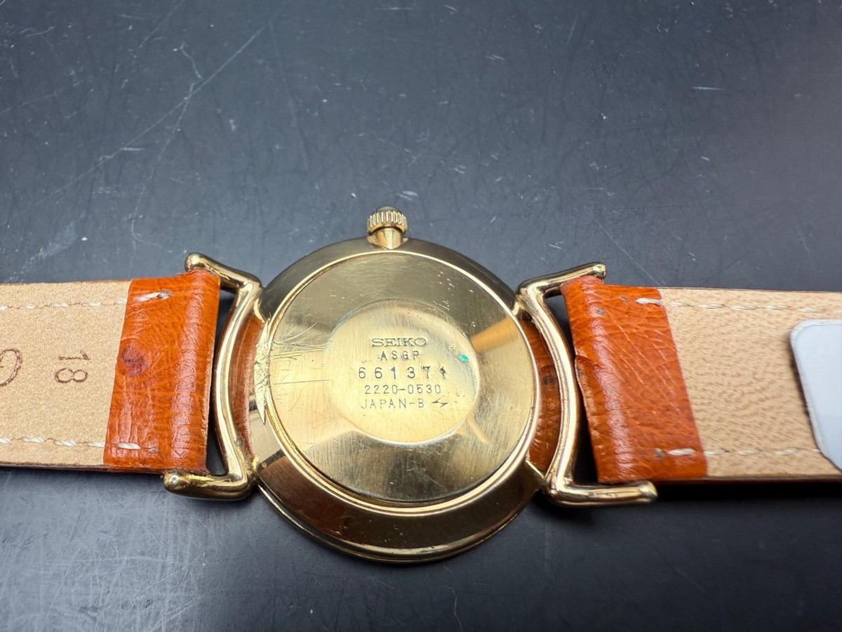 Vintage Jun/1976 Seiko Chariot Hi-Beat ref 2220-0530 Dress Watch