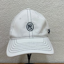 Under Armour Golf Hat Cap YOUTH Adjustable White Performance Country Club Logo