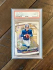 2025 Panini Prizm Jaxson Dart White Disco Rookie RC PSA 10 GEM MINT #332 Giants