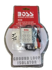 BOSS Audio Systems B25N Ground Loop Isolator Eliminates Noise, Hum Alt whine