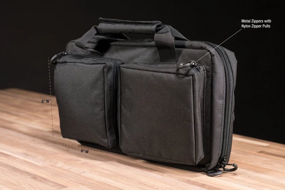 Smith & Wesson Accessories 110029 Pro Tac Handgun Case, Double - Image 3 of 4