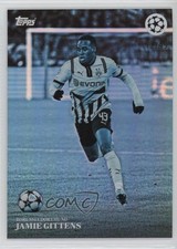 2024-25 Topps Simplicidad UEFA Club Competitions Blue /49 Jamie Gittens 1pr3