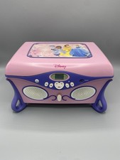 Disney Princess Cd Jukebox Player And Jewelry Box 2004 Tested Works