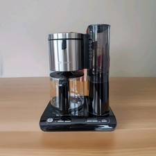 Filter-Kaffeemaschine Bosch TKA8633 mit Glaskanne Schwarz Silber