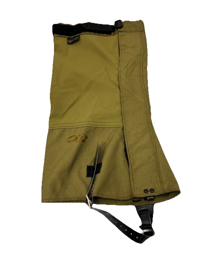 US Military Issued Outdoor Research Expedition Boot Gaiters, Coyote SIZE Medium - Image 3 of 4