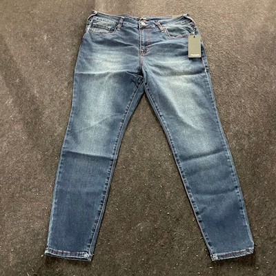 TRUE RELIGION Jennie Super Skinny Women's Size W34 Dark Wash