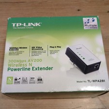 TP-Link 300Mbps TL-WPA281 AV200 Wireless N Powerline Extender