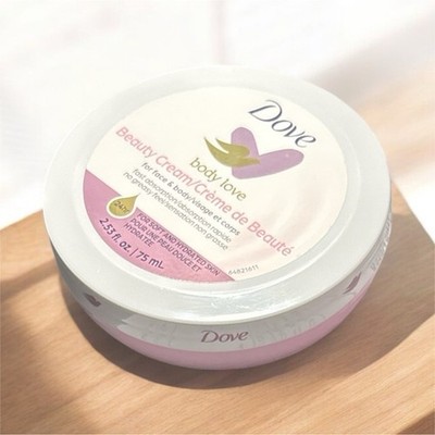 Dove Body Love Beauty Cream Moisturizer Daily Use 2.53 fl oz / 75 mL