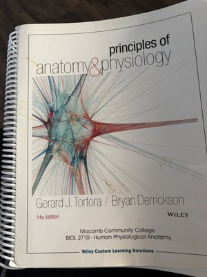 Principles of Anatomy and Physiology.  14th Edition