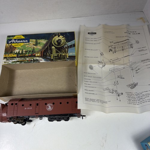Kit de coche quitanieves rotativo Athearn Blue Box escala HO 0196 Great Northern CONSTRUIDO | Condition: Used