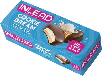 Inlead Cookie Dream, 128 g Packung, Milky Ice Cream