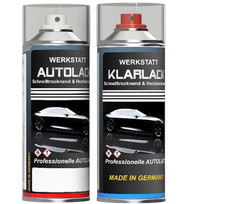 Spraydose Autolack -Set für VW LY9B BRILLANTSCHWARZ 2x400ml