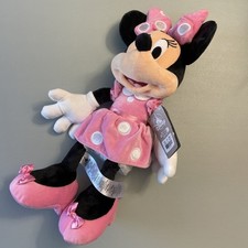 Disney Junior Mickey Mouse Large Plush Minnie Mouse Pink New With Tags 20