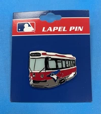 Toronto Blue Jays Toronto Transit TTC CLRV Streetcar Lapel Pin