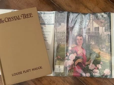 "THE CRYSTAL TREE" •hb/dj • LOUISE PLATT HAUCK • 1935 • LOVELY BOOK & DJ!