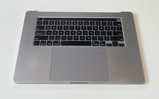 Apple MacBook Pro 16" A2141 2019 Palmrest w/ BL Keyboard Touchpad Gray OEM 1835