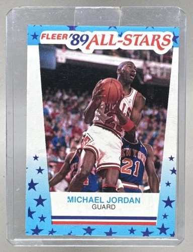 Michael Jordan 1989 Fleer #3 Stickers