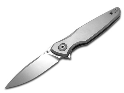 Spartan Blades Pandia Frame Lock Titanium Stonewashed CPM MagnaCut Steel Knife