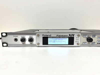 Roland Fantom XR ジャンク SRXボード6枚搭載　音源モジュール Roland Fantom XR Sound Module 1U rack mount synthesizer From Japan