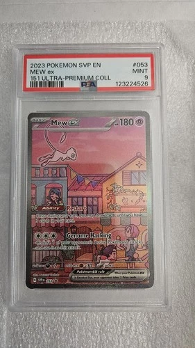 Pokémon Mew EX #53 Promo Card PSA 9