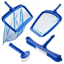VEVOR Swimming Pool Cleaning Kit,Includes 2 Detachable Brush Heads (20 "/ 5.5 In