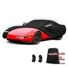 Waterproof, Sun Heat Protection, Black C4 Corvette Car Cover