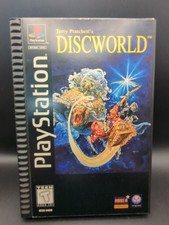 Discworld – 1995 Vintage Sony PlayStation PS1 Game CIB Long Box UNTESTED