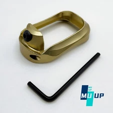 Magwell For Glock G17, 17L, 22, 24, 31, 34, 35, 37 (Gen3 and Gen4) Tan Color