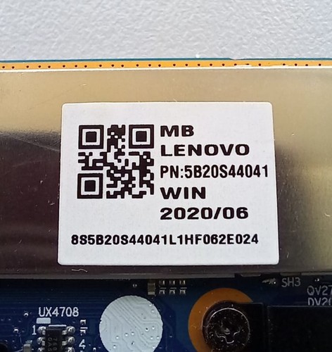 Lenovo IdeaPad 5 15IIL05 Mainboard i7-1065G7 16GB NVIDIA MX350 5B20S44041 - Afbeelding 4 van 6