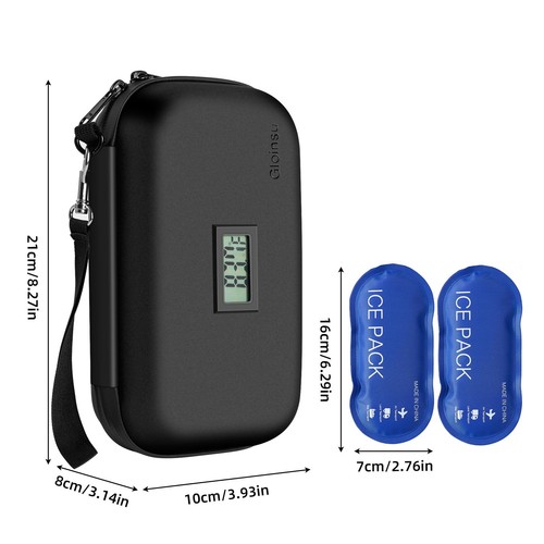 24h Insulin Cooler Travel Case TSA Approved - Medication Diabetic Cooler with... - Picture 2 of 8