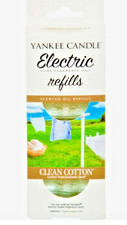 Lot de 2 parfums électriques pour la maison Yankee Candle Clean Cotton