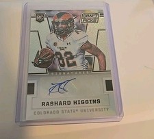 2016 Collegiate Draft Picks Rashard Higgins autograph auto COLORADO STATE 