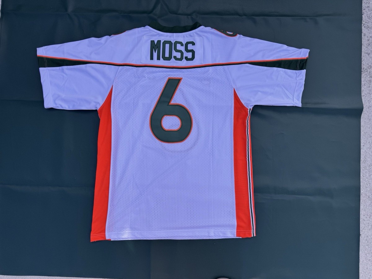 Miami Hurricanes Santana Moss Jersey Large Nokia sugar Bowl 2001