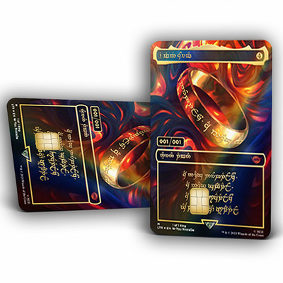 Lord of the Rings: The One Ring  | Credit Card Skin/Sticker |  2 Pack