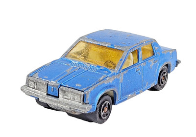 Vintage Majorette Oldsmobile Omega blaue Farbe Die-Cast Modellauto No 253 ohne OVP.