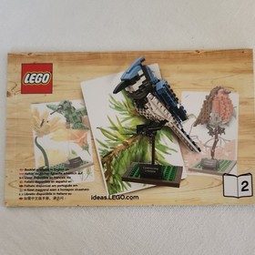 *Booklets Only* LEGO Ideas 21301 Birds Illustrated Multi-Language 2015 MPNs