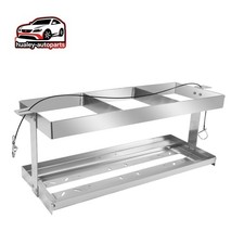 Aluminum Trailer-Mount Race Fuel Jug Holder -For Three 5 Gallon Fuel Containers