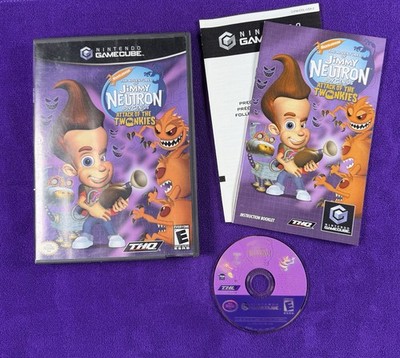Jimmy Neutron Attack of the Twonkies (Nintendo Gamecube, 2004) Complete Tested!
