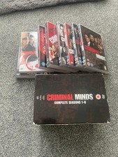 Criminal Minds Complete Seasons 1-8 DVD Box Set - Region 2 - Used - free post