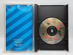 Dragon's Lair (Sega CD, 1993) CIB Complete W Reg Card Polished Disc 