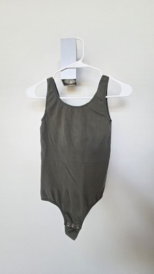 Yummie Tank Bodysuit  Size S/M In Olive Green