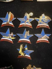 PIN'S JEUX OLYMPIQUES  SEATTLE 90  / GODWILL  GAMES SPORTS DIVERS LOT DE 7 PIN’S