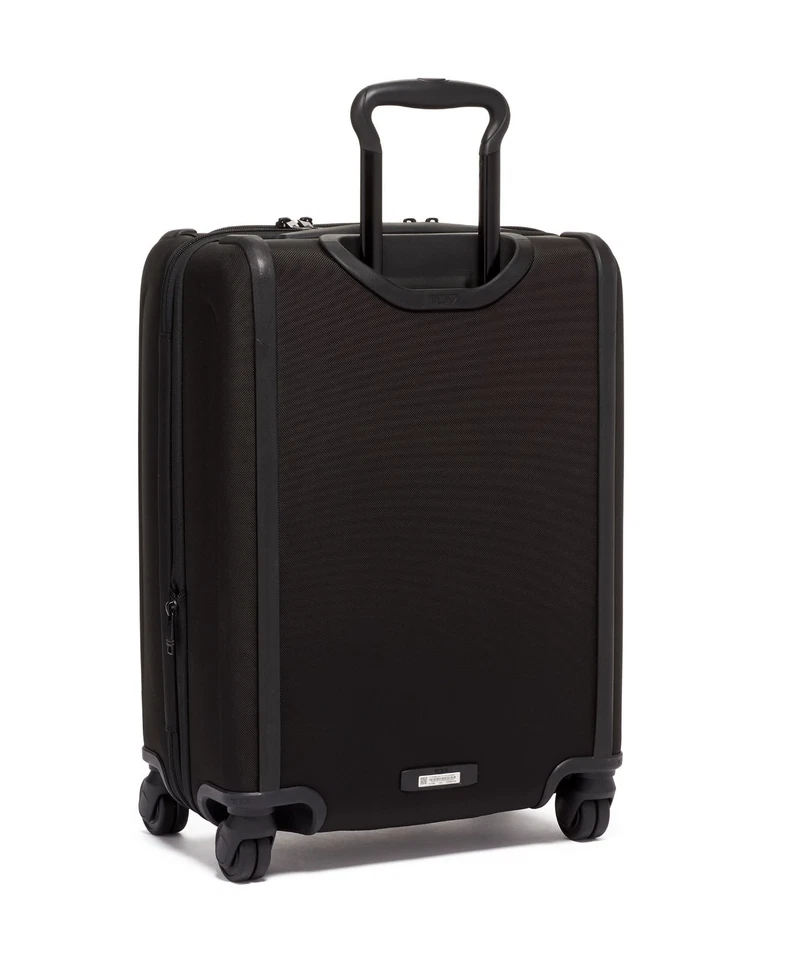 New Tumi Alpha 3 Continental Expandable 4 Wheel Carry-On - 117162-1041, Black - Image 2 of 4