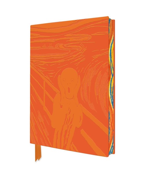 Edvard Munch: The Scream Artisan Art Notebook (Flame Tree Journals) Flame T ...-image
