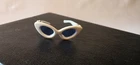 Barbie Vintage 1959-60 Original White Cat-Eye Sunglasses w/blue lens