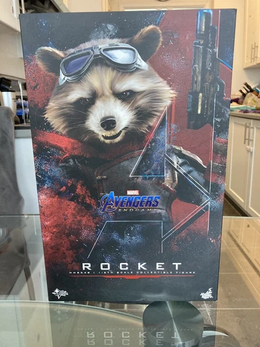 Hot Toys MMS548 Avengers Endgame Rocket 1/6 (LIKE NEW)